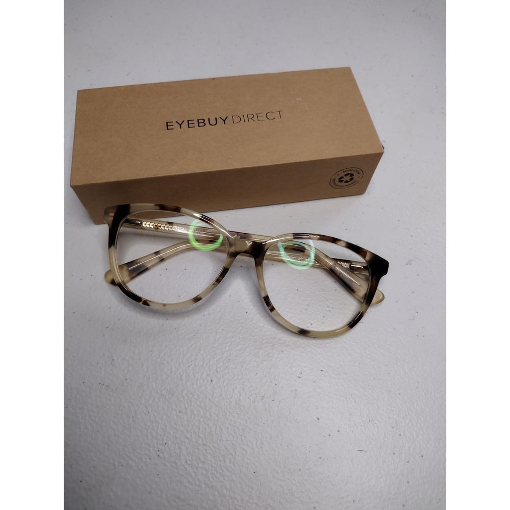 EYEBUYDIRECT Hepburn I Tortoiseshell Cat Eye Eyeglasses Frames 54-16 140-C2